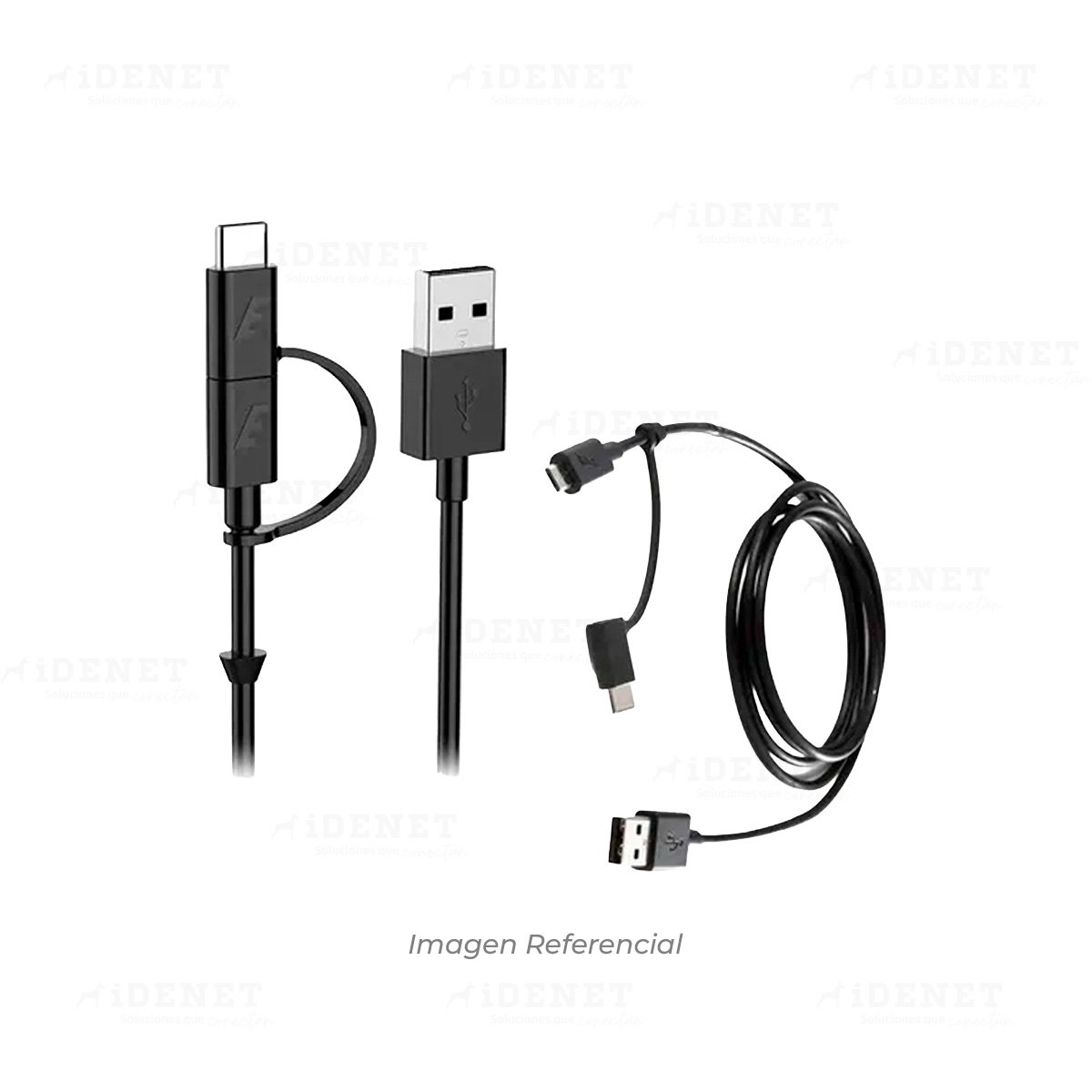 CABLE TIPO USB A MICRO USB Y TIPO C ENERGIZER 1.2 METROS