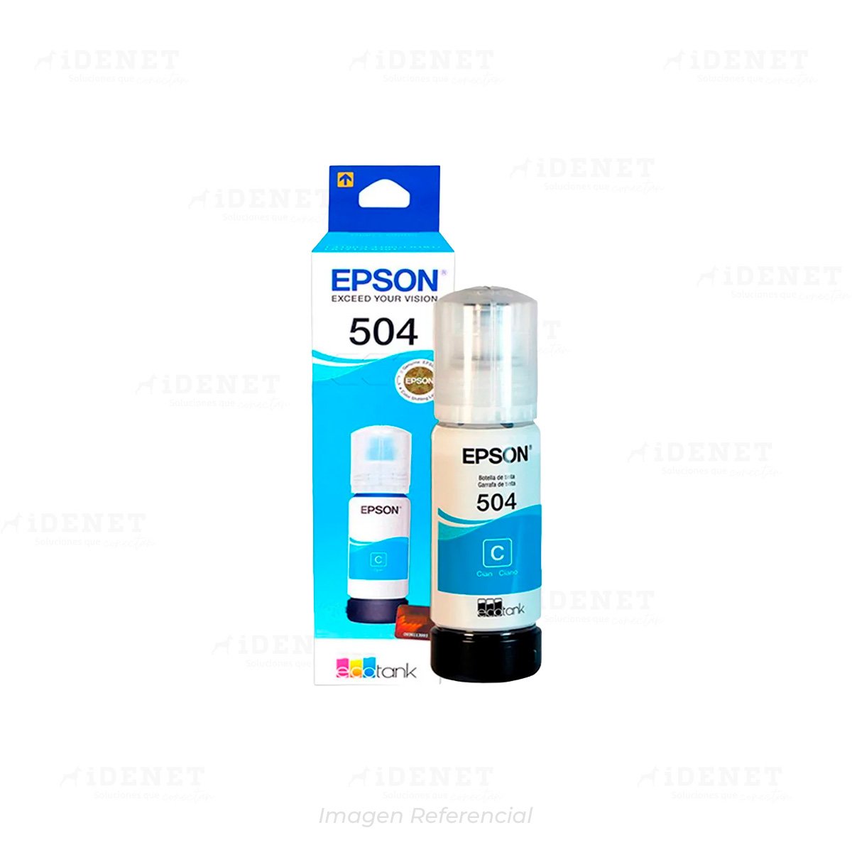 TINTA EPSON 504 CYAN 70ml