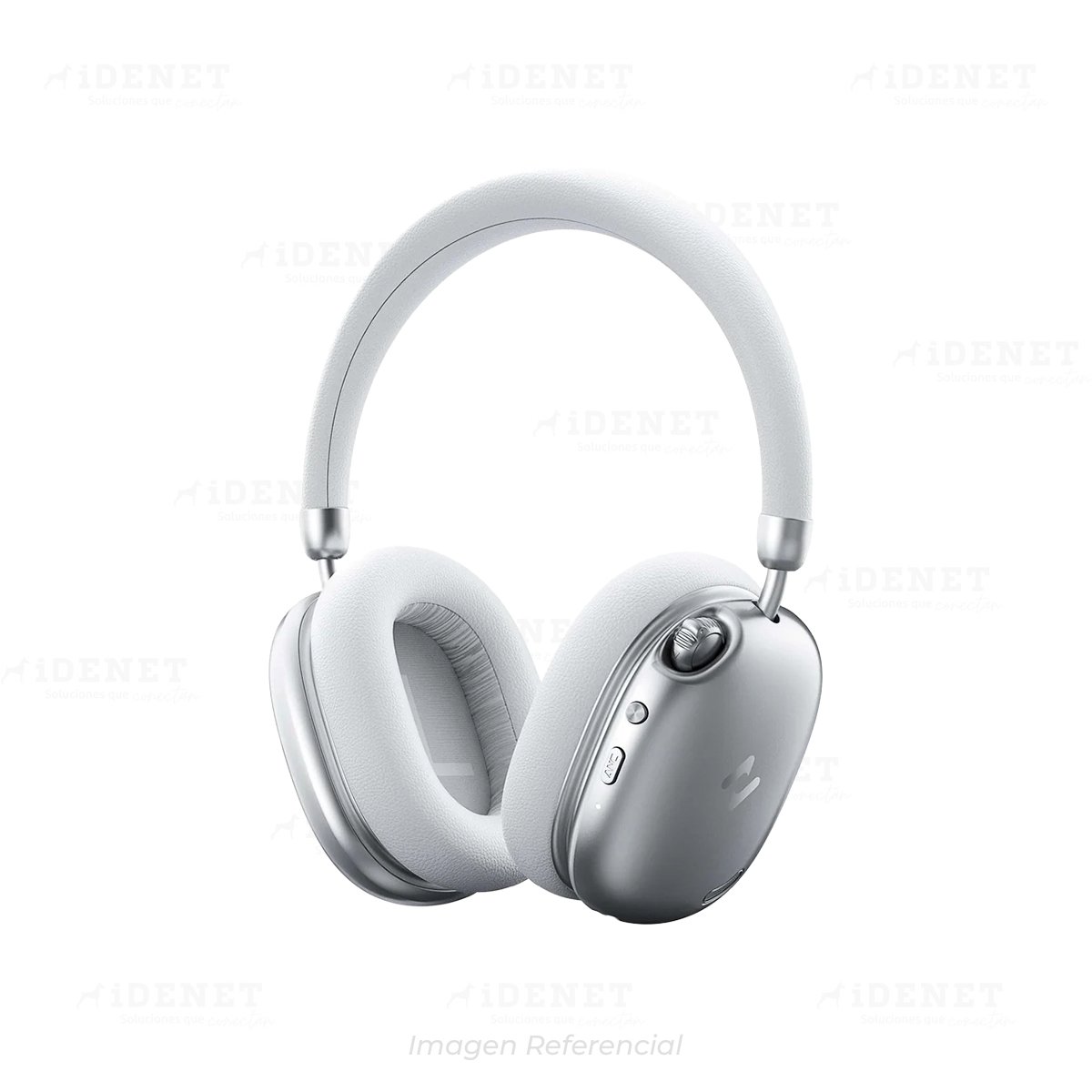 AURICULAR HEADSET BLUETOOTH HAVIT SPACE S1 H670BT PLATA 100HRS
