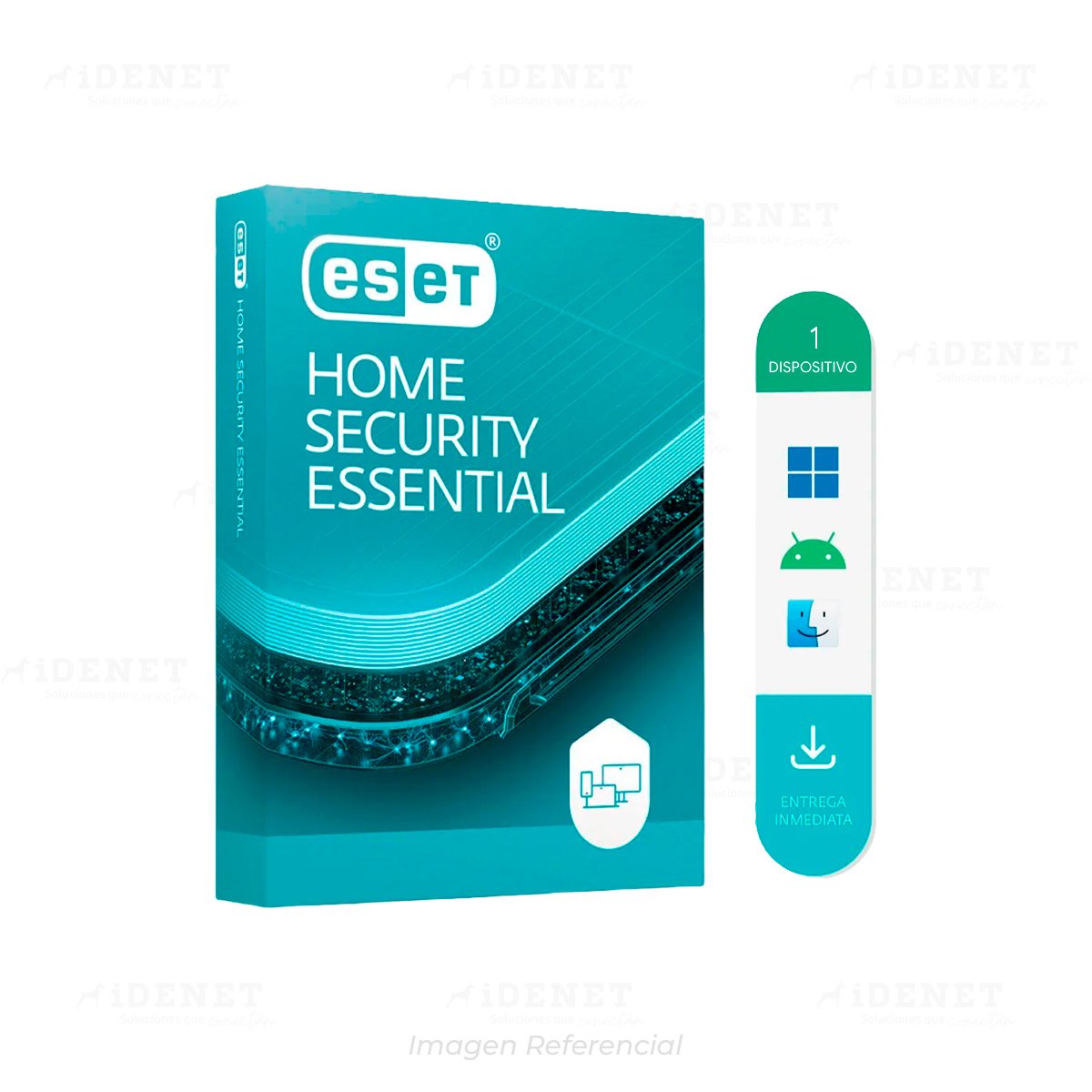 ESET HOME SECURITY ESSENTIAL 1 EQUIPO 12meses