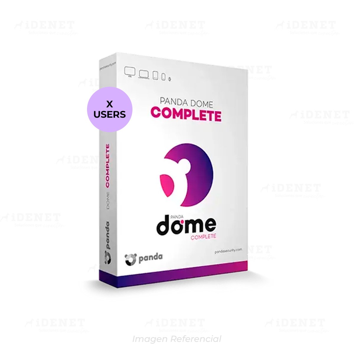 ANTIVIRUS PANDA DOME COMPLETE EQUIPOS ILIMITADOS 12 MESES