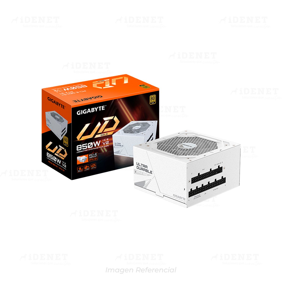 FUENTE 850W GIGABYTE 80+ GOLD FULL MODULAR ICE