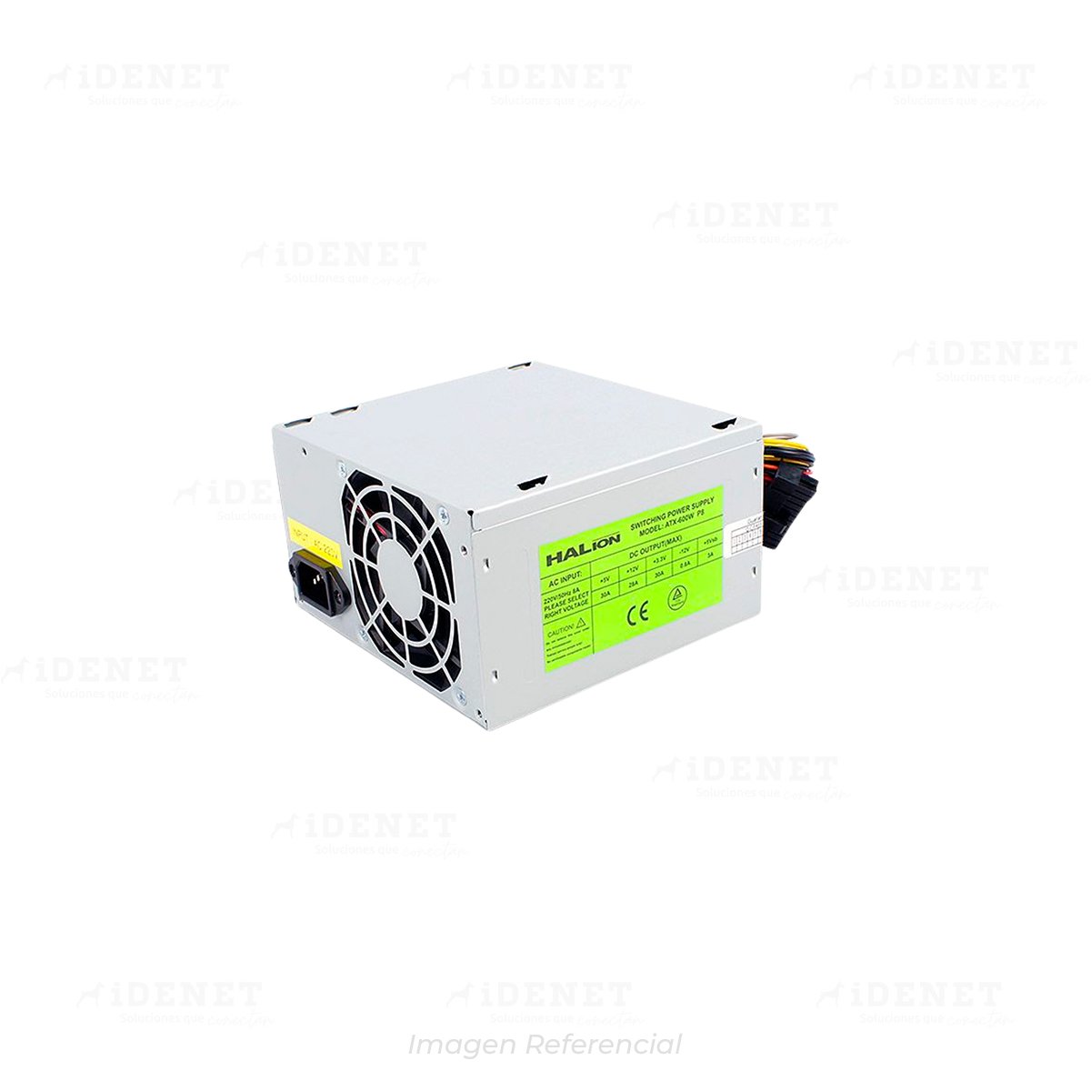 FUENTE 600W HALION HALION MICRO ATX P8