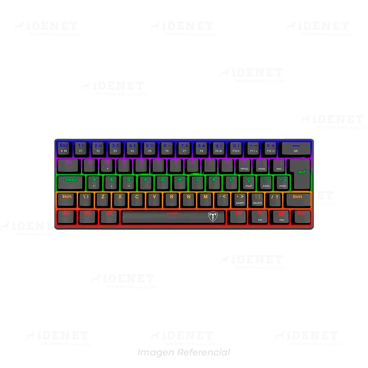 TECLADO T-Dagger ARENA RAINBOW T-TGK321-ROWN SWITCH